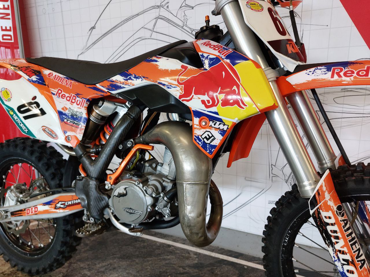 KTM - SX 85 Mini Cross de negri 6