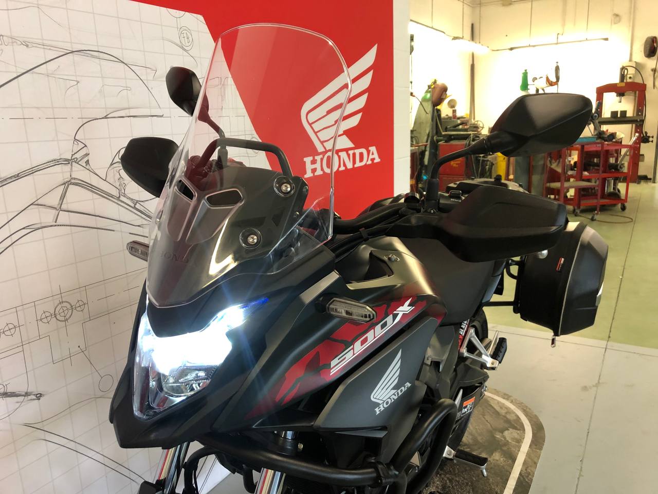 HONDA CB500X NERO 2021 (8)